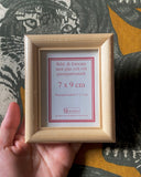 Fotoram av ljust trä DessinDesign