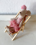 Solstol liten - Röd DessinDesign