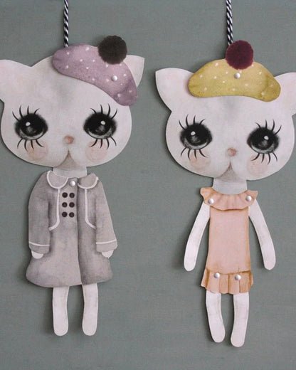 Sprattelgubbe, "Jumping Jack" - Katt DessinDesign