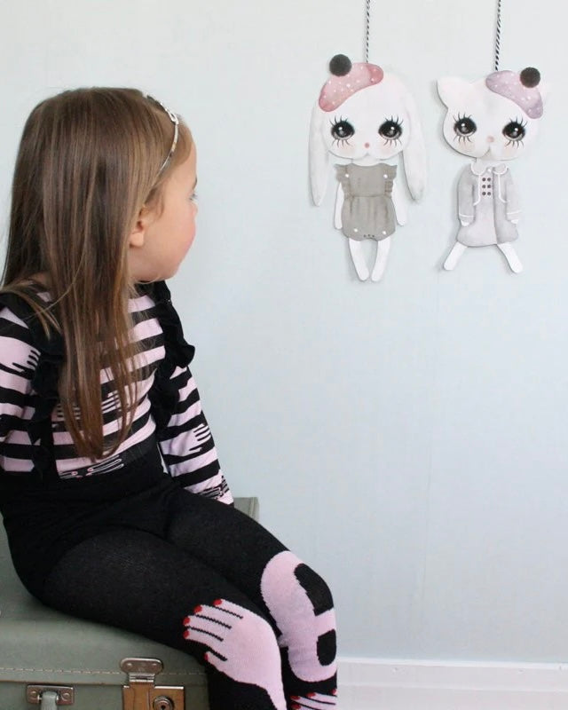 Sprattelgubbe, "Jumping Jack" - Katt DessinDesign