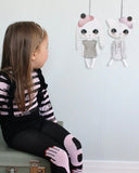 Sprattelgubbe, "Jumping Jack" - Katt DessinDesign