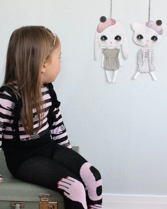 Sprattelgubbe, "Jumping Jack" - Bunny DessinDesign