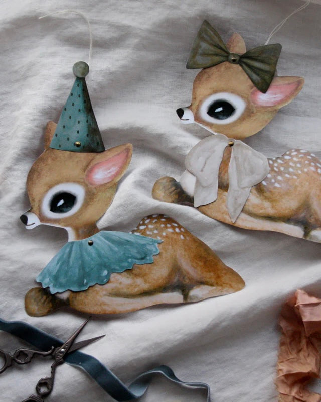 Sprattelgubbe, "Jumping Jack" - Liggande Bambi DessinDesign