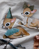 Sprattelgubbe, "Jumping Jack" - Liggande Bambi DessinDesign