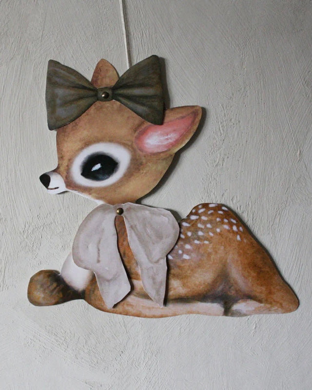 Sprattelgubbe, "Jumping Jack" - Liggande Bambi DessinDesign