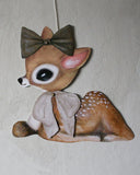 Sprattelgubbe, "Jumping Jack" - Liggande Bambi DessinDesign