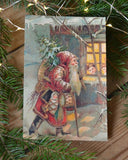 Plåtask med 20 julkort DessinDesign