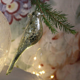 Christmas bauble - bird, green - Dessin Design