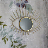 Gold eye mirror - Dessin Design