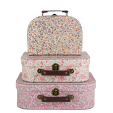 Vintage floral suitcase (S) - Dessin Design