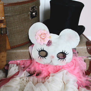 Mouse mask - pink - Dessin Design