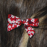 Liberty hair clip red - Dessin Design