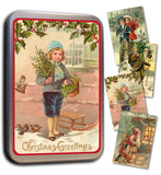 Tin box with 20 christmas cards