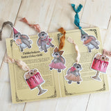 Bookmark - Party bunnies - Dessin Design