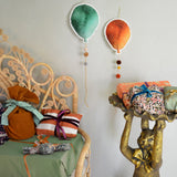 Balloon - rust & green - Dessin Design
