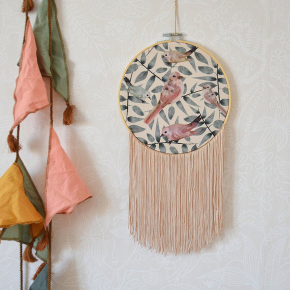 Nudebird, wall hoop - Dessin Design