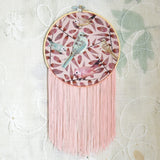 Pinkbird, wall hoop - Dessin Design