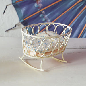 Maileg - Cradle, blue, Dessin Design