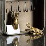 Brass hand clip, Alot, Dessin Design