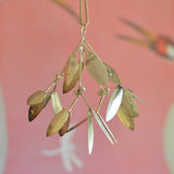 Mistletoe in metal