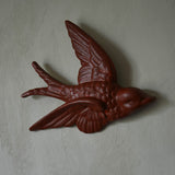Flying Swallows - brown L - Dessin Design