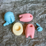 toy elephant from Tupperware, Zoo-it-yourself