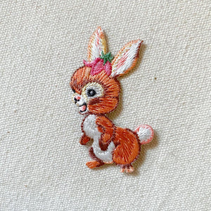 Fabric iron-on patch - Bunny