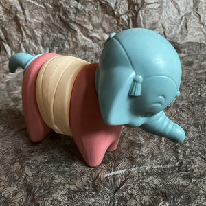 Retro toy elephant from Tupperware, Zoo-it-yourself